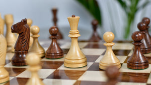 1961 Soviet Championship Baku Chess Pieces in Sheesham / Box wood - 4" King