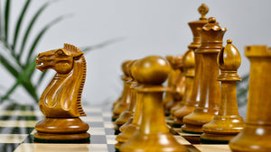 Nathaniel Cooke 1849 Staunton Chess Pieces – 4.5” King | Collector’s Ebony & Boxwood