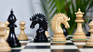 Ferocious Elite Series Chess Pieces in Ebony / Boxwood - 4.45" King
