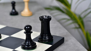 The Imperial Collector Series (Sinquefield Cup 2014) Chess Pieces V2.0 in Ebony Wood & Box Wood - 3.75" King