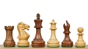 3.0'' Laughing Knight Staunton Chess Set- Chess Pieces Only - Weighted Sheesham Wood