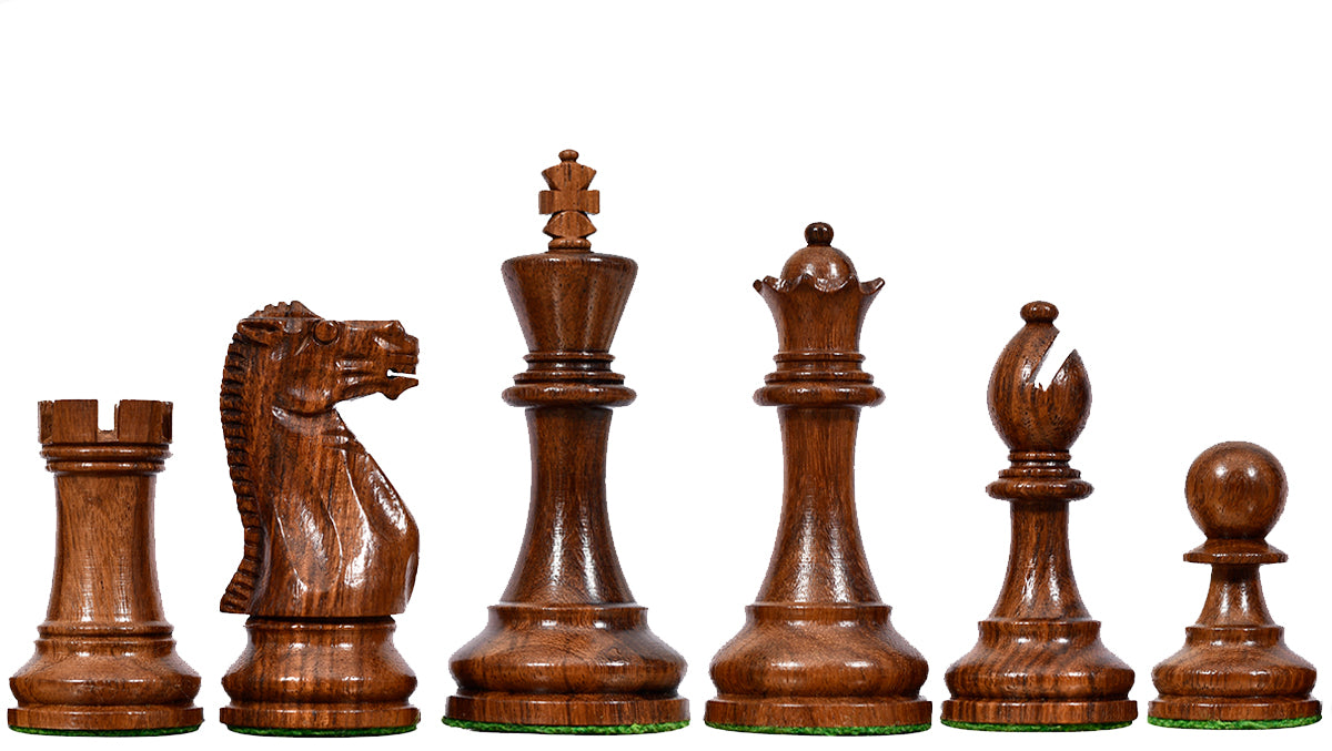The Grandmaster Staunton Series Chess Pieces - 3.75" King