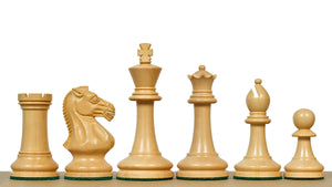 The GM Blitz Edition Staunton Series Chess Pieces in Bud Rosewood & Box Wood - 3.75" King