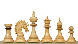 Ferocious Elite Series Chess Pieces in Ebony / Boxwood - 4.45" King