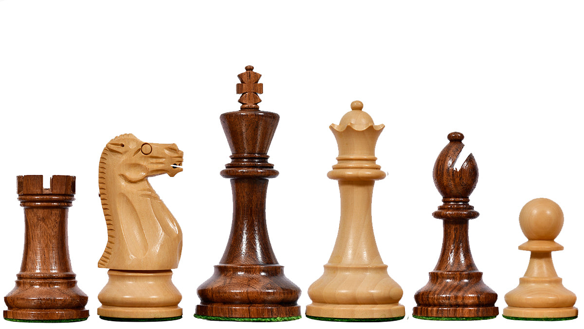 The Grandmaster Staunton Series Chess Pieces - 3.75" King