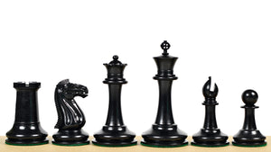 Nathaniel Cooke 1849 Staunton Chess Pieces – 4.5” King | Collector’s Ebony & Boxwood