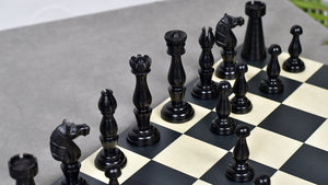 The Grand Divan Chess Pieces from the Famous Simpson's-in-the-Strand in Ebony & Boxwood - 4.2" King