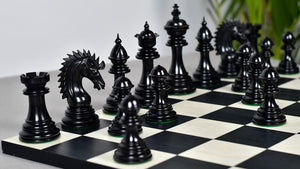Ferocious Elite Series Chess Pieces in Ebony / Boxwood - 4.45" King