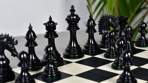 Ferocious Elite Series Chess Pieces in Ebony / Boxwood - 4.45" King
