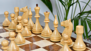 1961 Soviet Championship Baku Chess Pieces in Sheesham / Box wood - 4" King