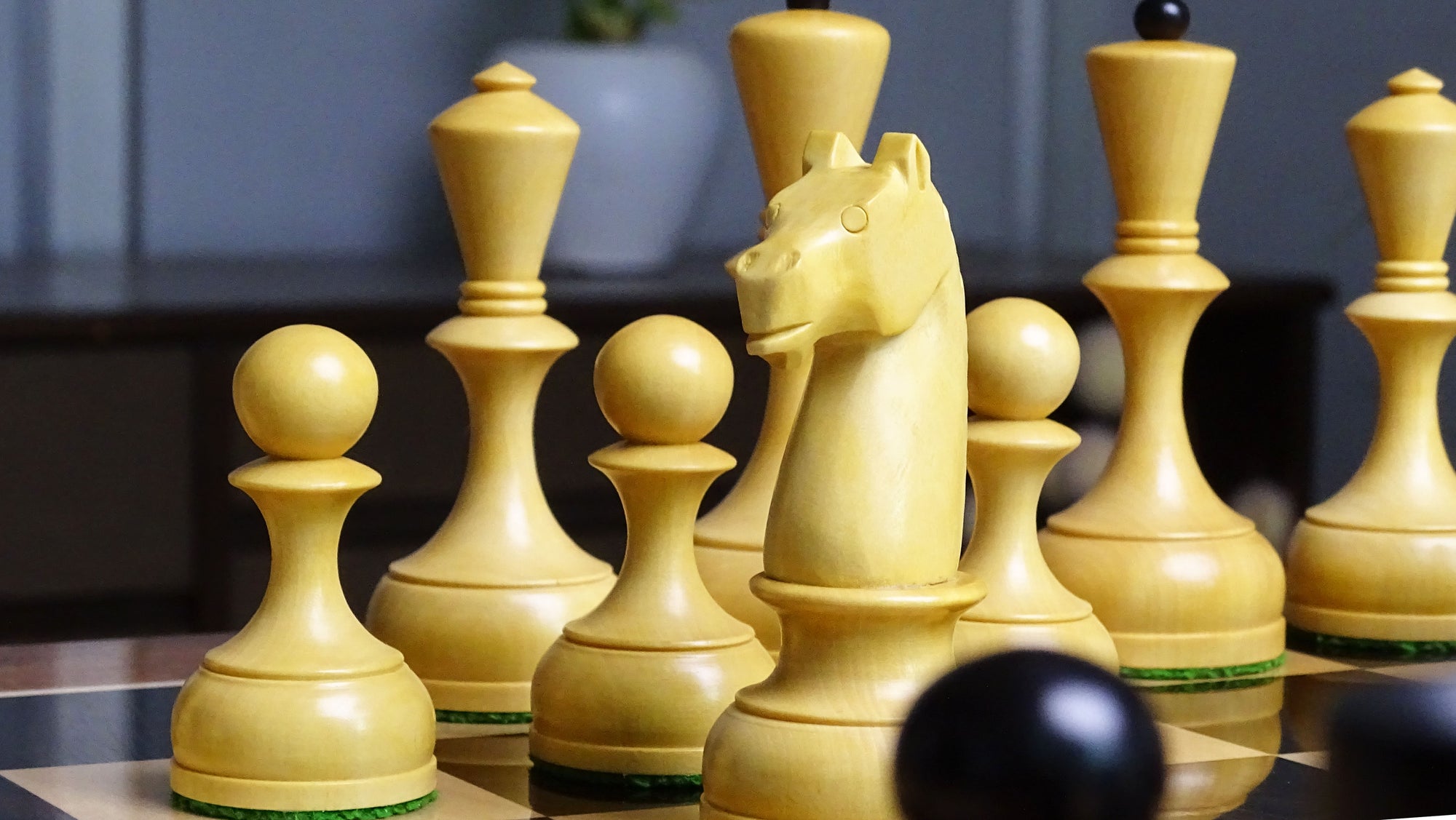 Botvinnik Tournament Soviet Era Chess Pieces