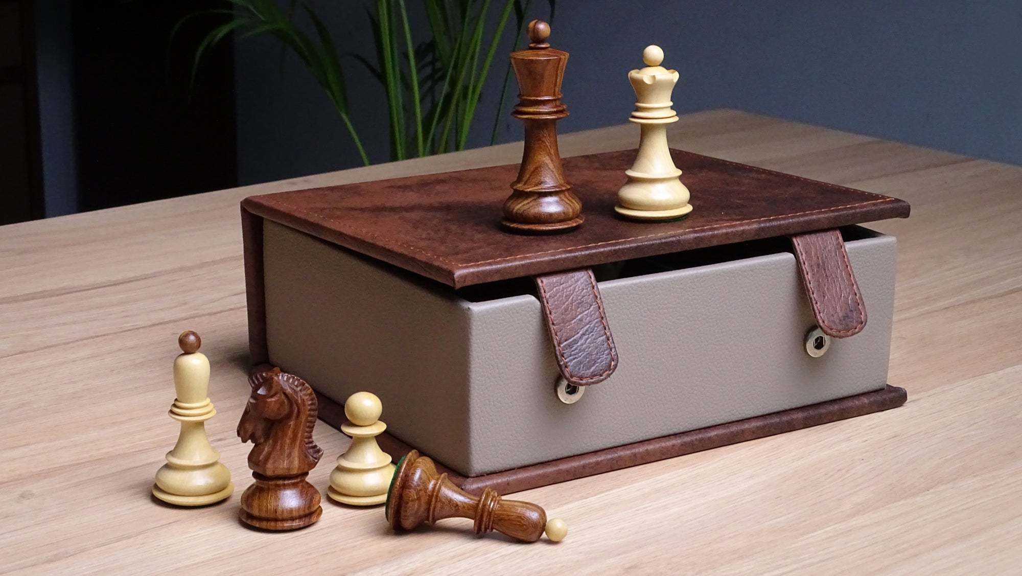 Chess Storage Box Book Style
