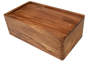 Sheesham Wood Tournament Chess Storage Box for 4.5" Chess Pieces