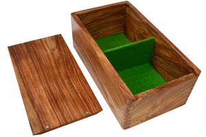 Sheesham Wood Tournament Chess Storage Box for 4.5" Chess Pieces