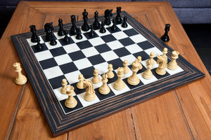 New Imperial Weighted Chess Pieces Genuine Ebony 3.75" Extra Queens