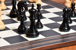 New Imperial Weighted Chess Pieces Genuine Ebony 3.75" Extra Queens