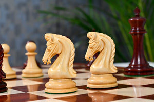 The Imperial Collector Series (Sinquefield Cup 2014) Chess Pieces V2.0 in Bud Rosewood & Boxwood - 3.75" King