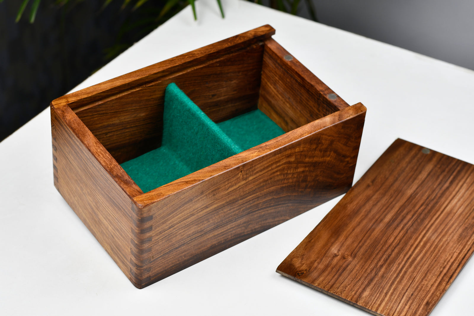 Sheesham Wood Tournament Chess Storage Box for 3.5"