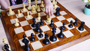 Weighted Chess Pieces in Boxwood