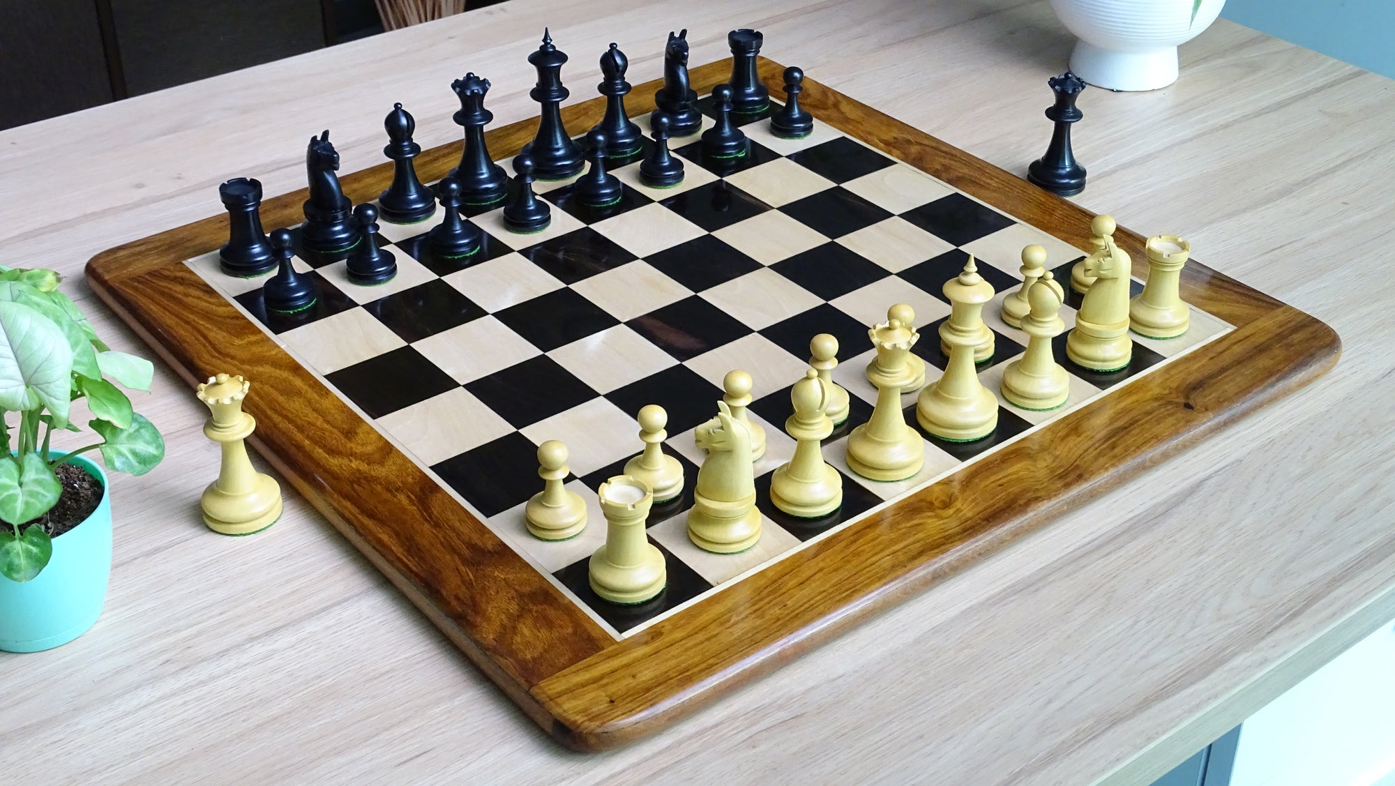 black chess pieces
