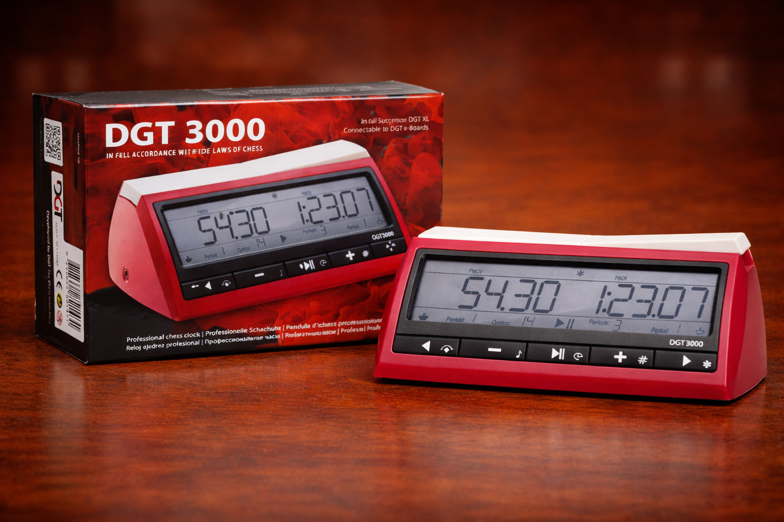 Official DGT 3000 Digital Chess Clock - Used at WCC Sochi