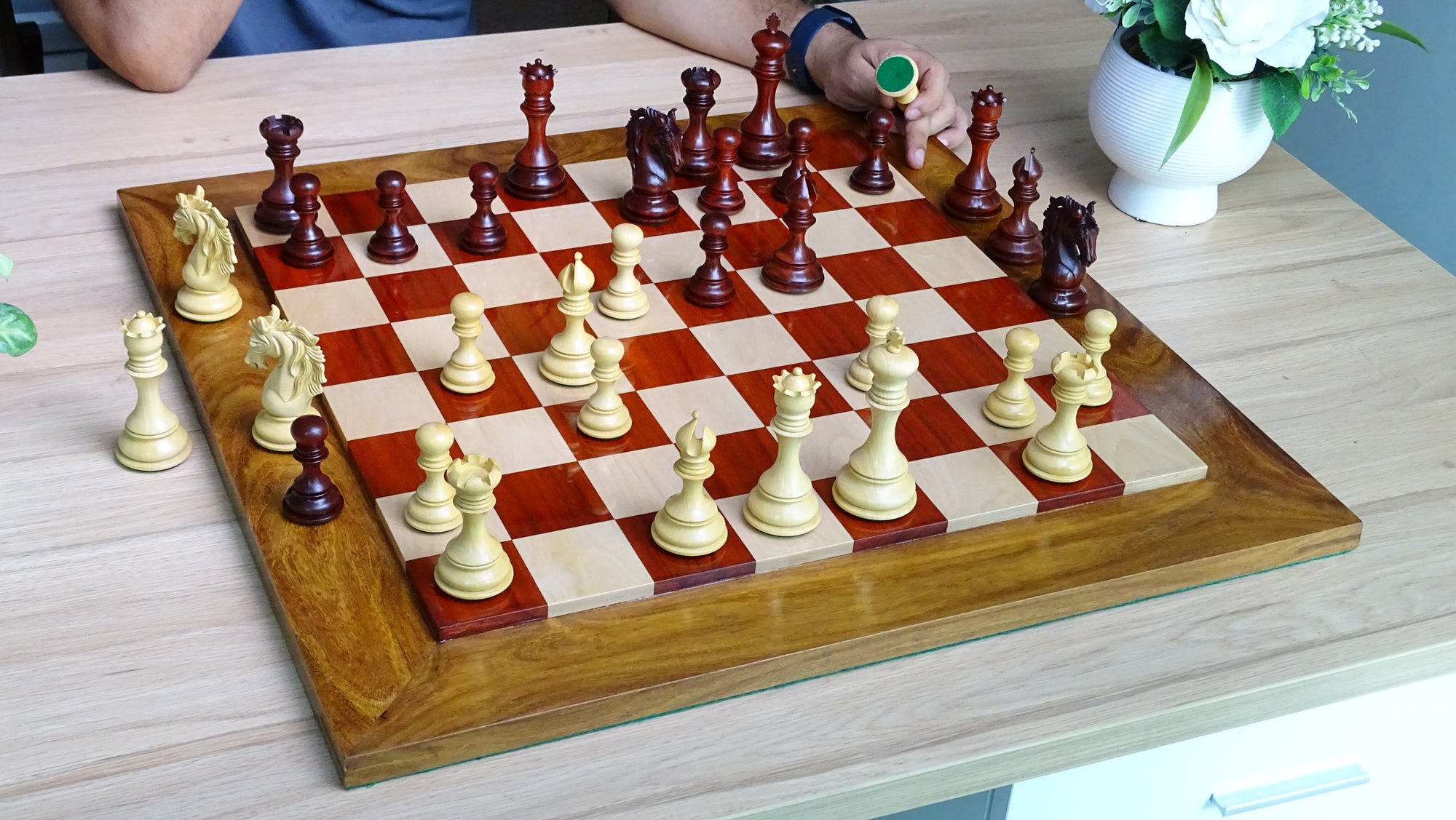 giant chess board game
