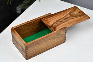 Sheesham Wood Tournament Chess Storage Box for 3.8" Sets No Partition